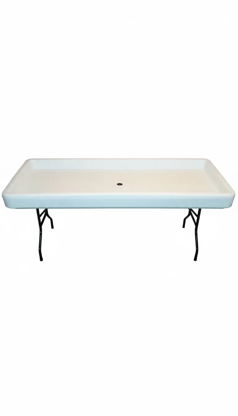 Fill N Chill beverage cooling table rental for cocktail hours and outdoor events in Northwest Indiana