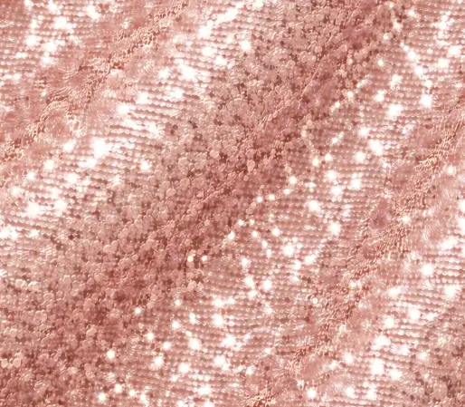 Pink champagne sequin tablecloth rental for weddings in Chicago suburbs
