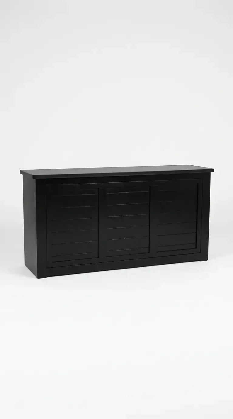 Black event bar rental for weddings and corporate events in Chicagoland