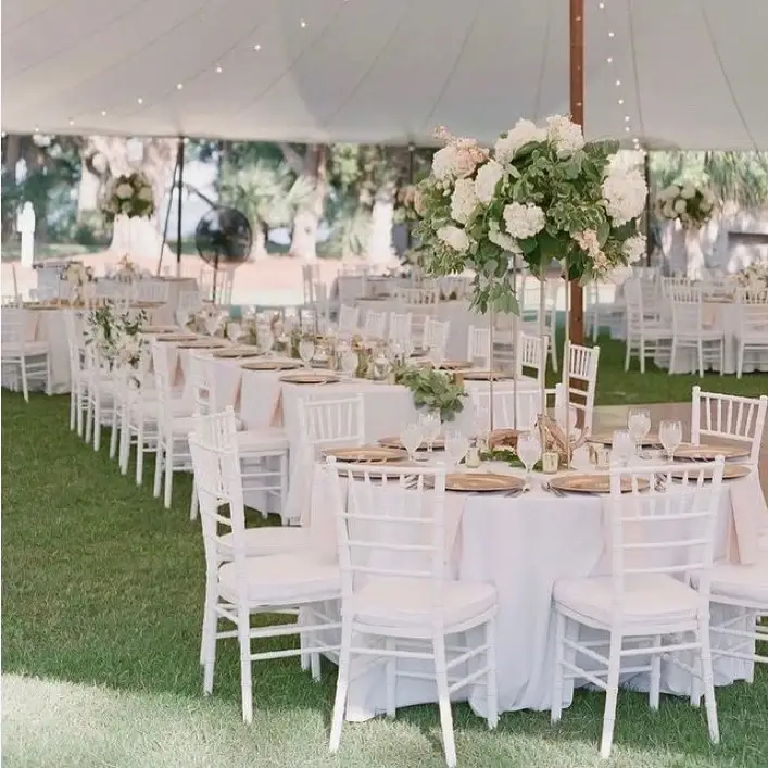 Wedding event rental setup serving Chicago Naperville and Chicagoland IL